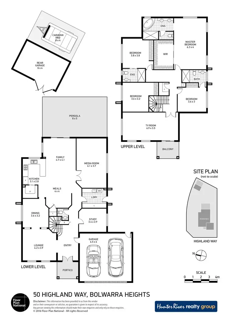 Floorplan of Homely house listing, 50 Highland Way, Bolwarra Heights NSW 2320