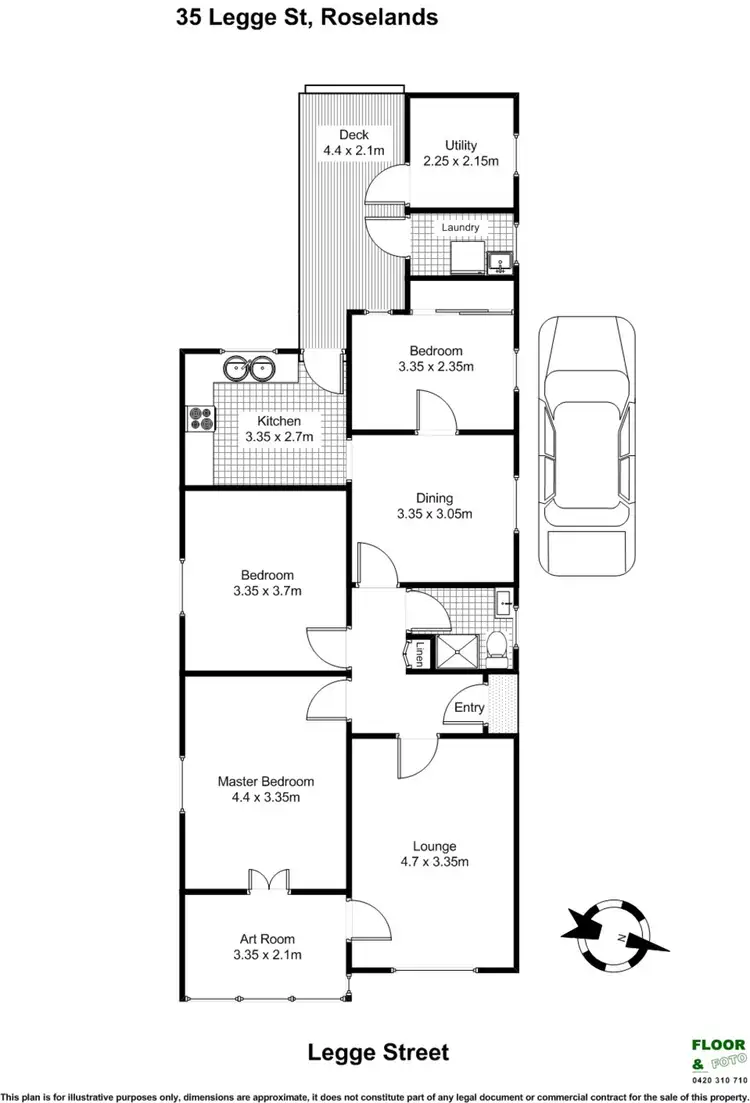 Floorplan of Homely house listing, 35 Legge Street, Roselands NSW 2196