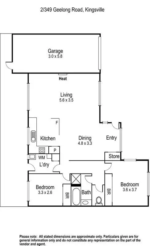 Floorplan of Homely unit listing, Address available on request