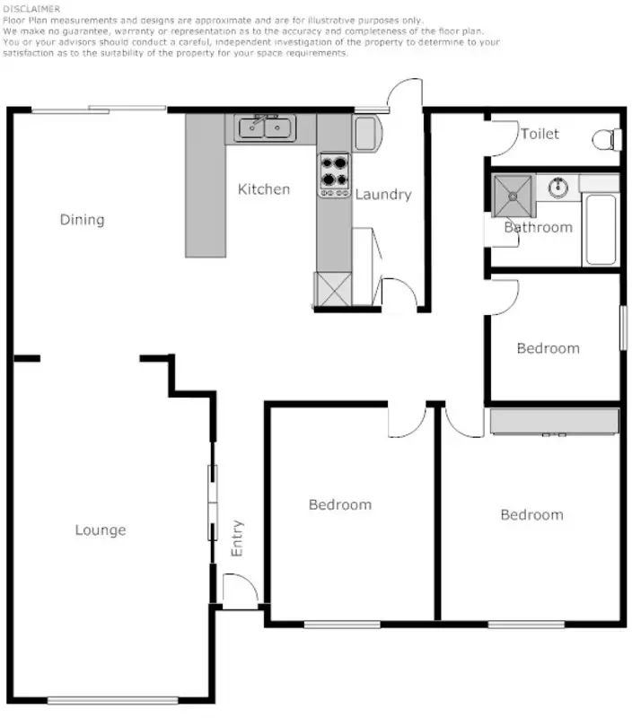 Floorplan of Homely house listing, 5 Euneva Drive, Mildura VIC 3500