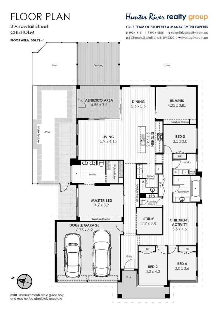 Floorplan of Homely house listing, 3 Arrowtail Street, Chisholm NSW 2322
