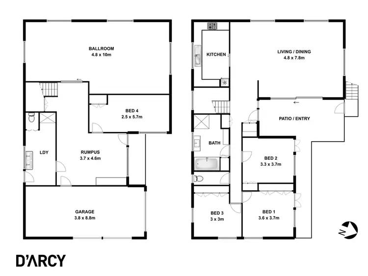 Floorplan of Homely house listing, 5 Ferneydell Street, Ashgrove QLD 4060