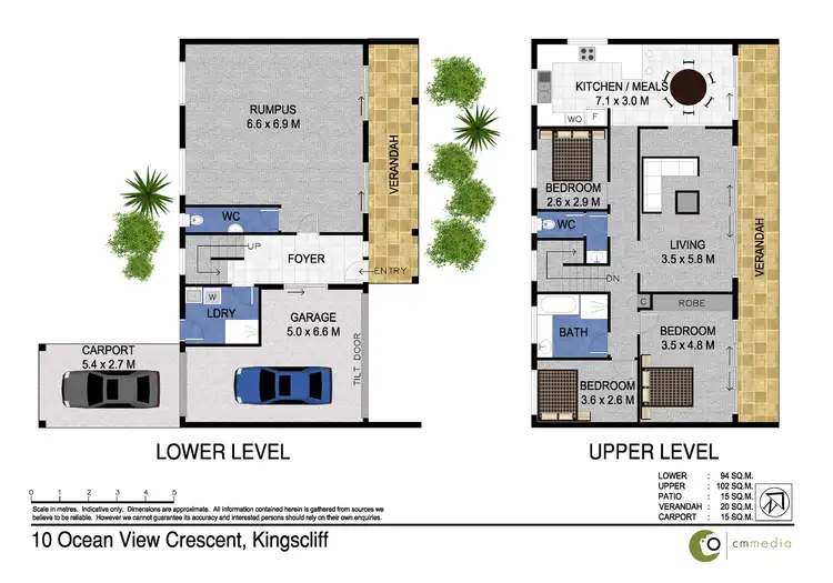 Floorplan of Homely house listing, 10 Oceanview Crescent, Kingscliff NSW 2487