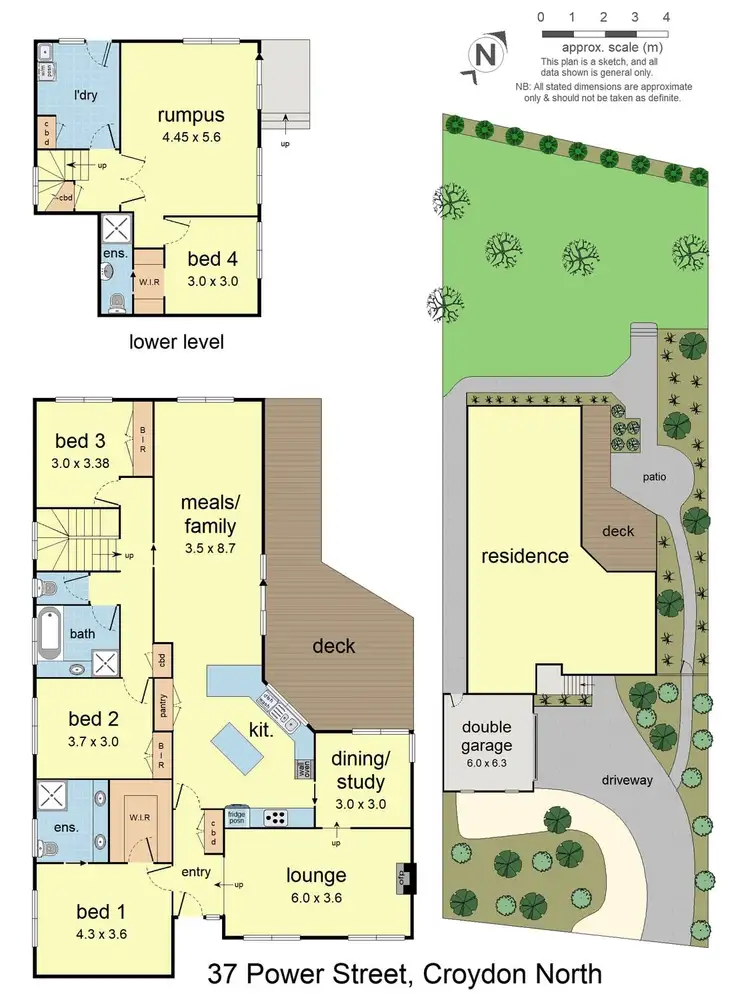 Floorplan of Homely house listing, 37 Power Street, Croydon North VIC 3136