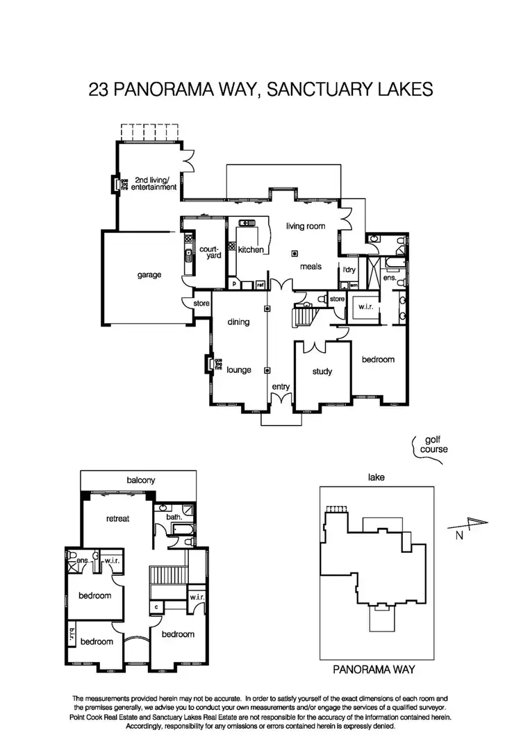 Floorplan of Homely house listing, 23 Panorama Way, Sanctuary Lakes VIC 3030