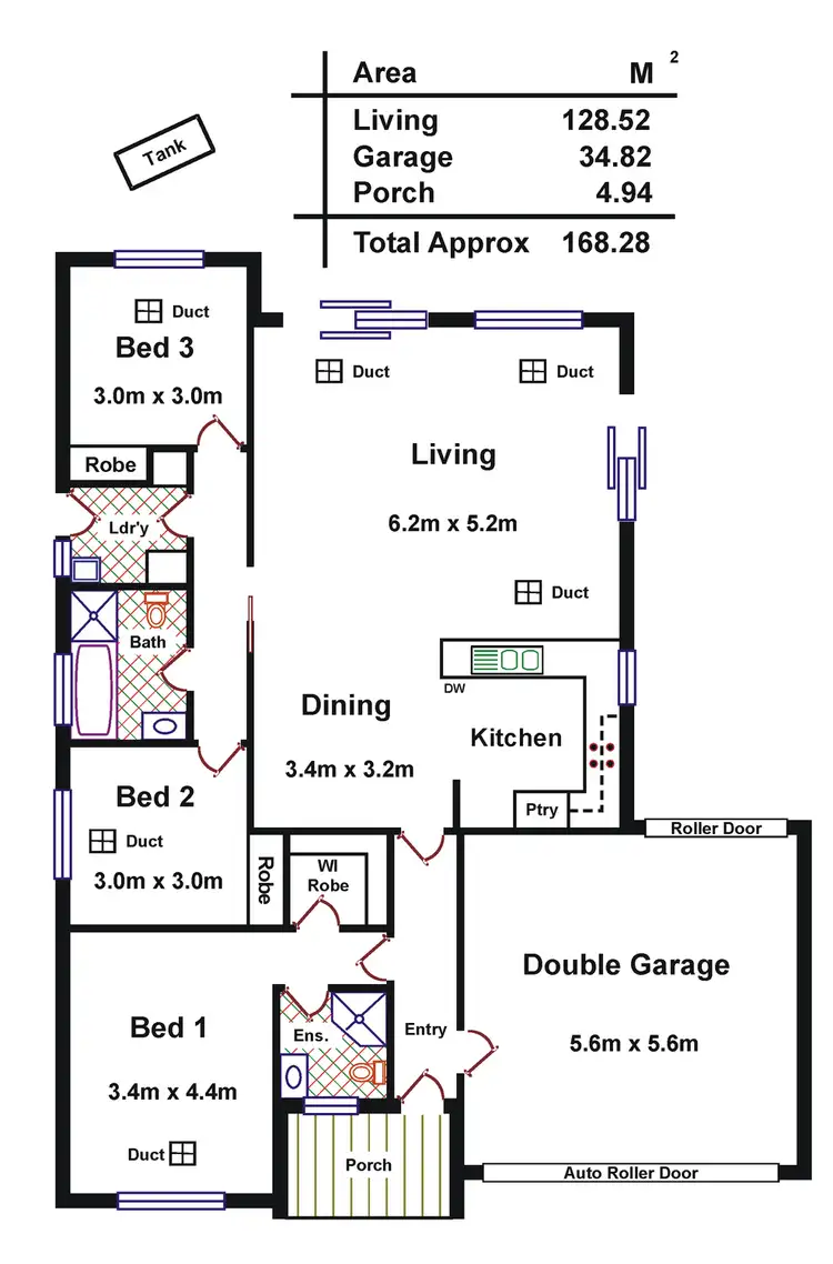 Floorplan of Homely house listing, 43 Vine Terrace, Klemzig SA 5087