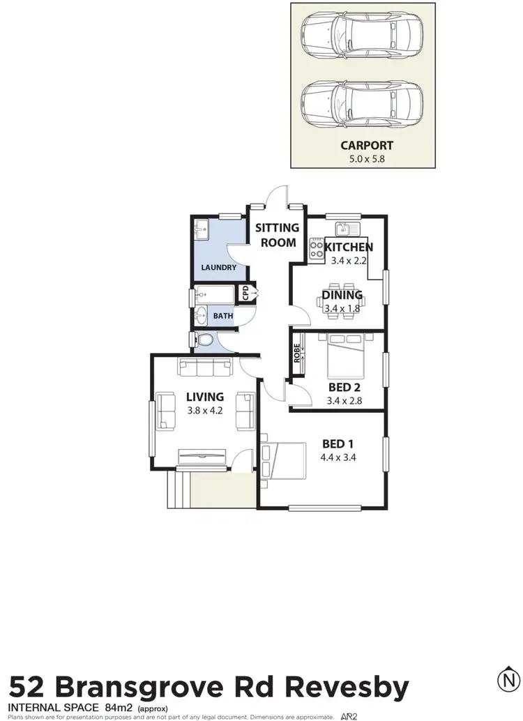Floorplan of Homely house listing, 52 Bransgrove Road, Revesby NSW 2212