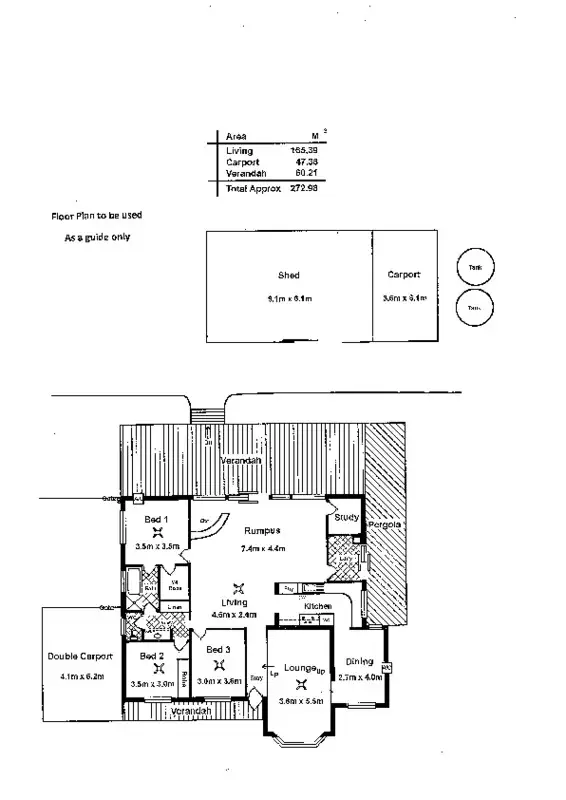 Floorplan of Homely house listing, 7 Kernow Place, Kapunda SA 5373