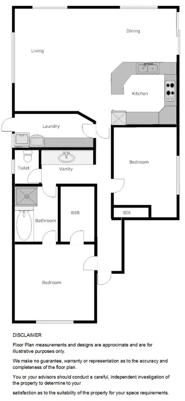 Floorplan of Homely house listing, 8 Cupper Grove, Merbein VIC 3505