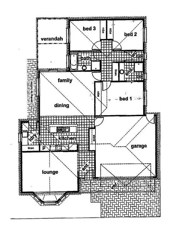 Floorplan of Homely villa listing, 2/313 Eighth Street, Mildura VIC 3500