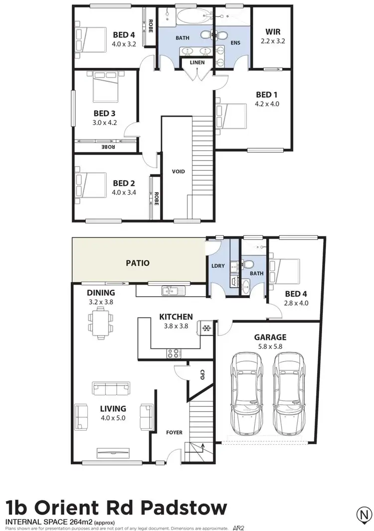 Floorplan of Homely house listing, 1B Orient Road, Padstow NSW 2211