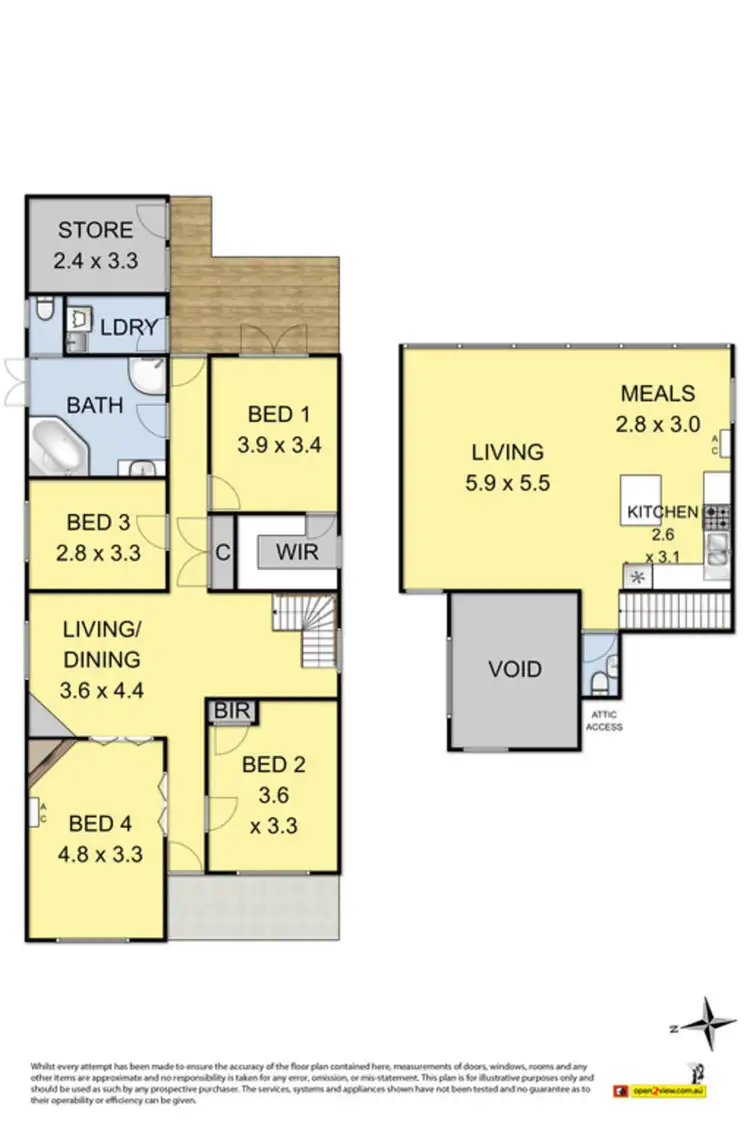 Floorplan of Homely house listing, Address available on request