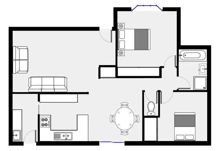 Floorplan of Homely house listing, 23 Matthew Flinders Drive, Mildura VIC 3500