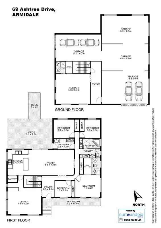 Floorplan of Homely house listing, 69 Ashtree Drive, Armidale NSW 2350