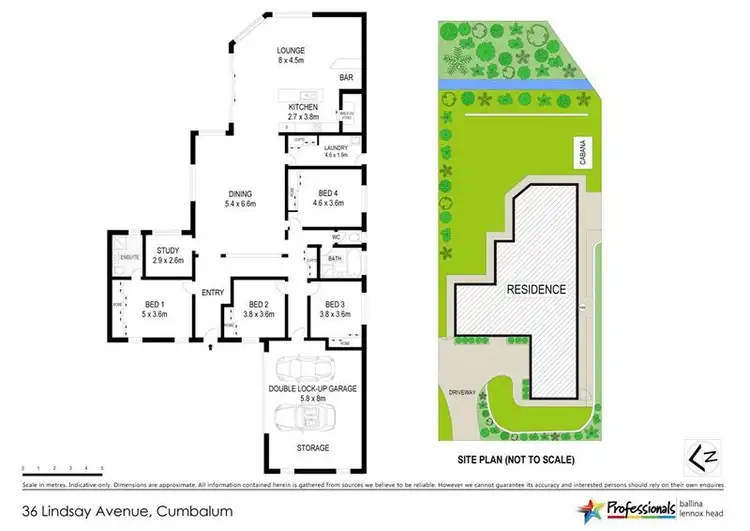 Floorplan of Homely house listing, 36 Lindsay Avenue, Cumbalum NSW 2478