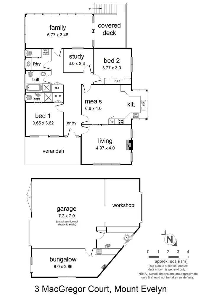 Floorplan of Homely house listing, 3 Macgregor Court, Mount Evelyn VIC 3796