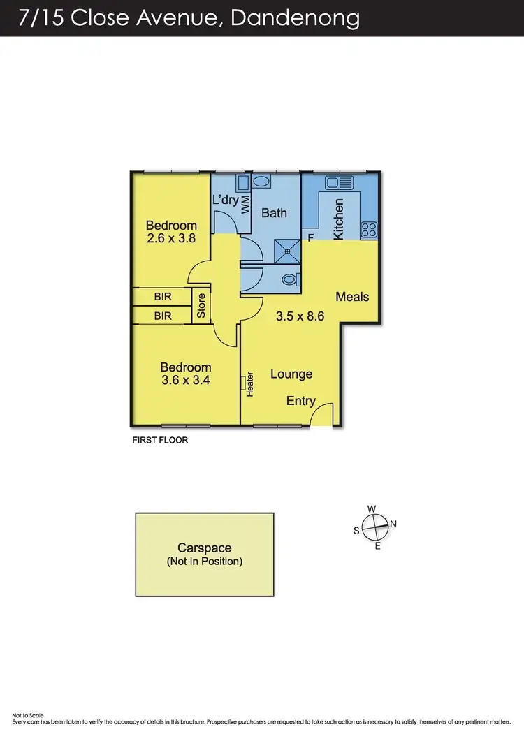 Floorplan of Homely house listing, 7/15 Close Avenue, Dandenong VIC 3175