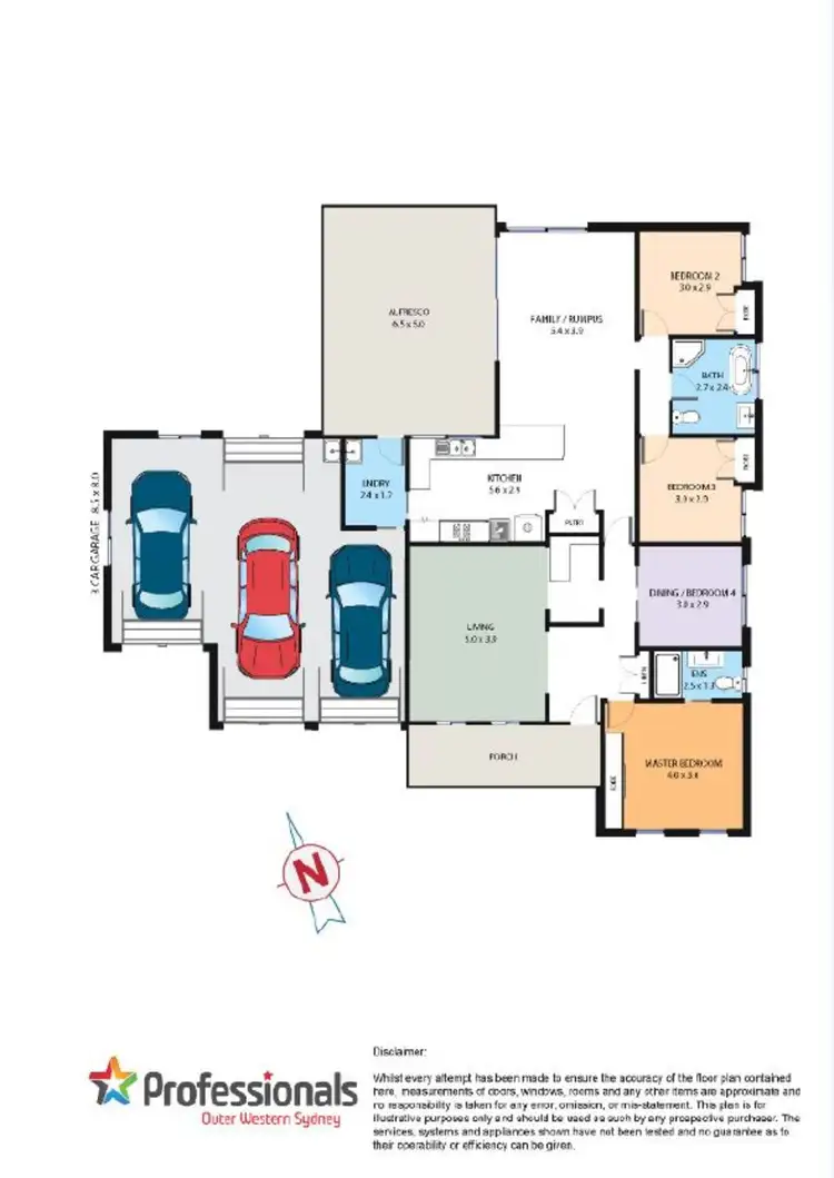 Floorplan of Homely house listing, 9 Mackillop Place, Erskine Park NSW 2759
