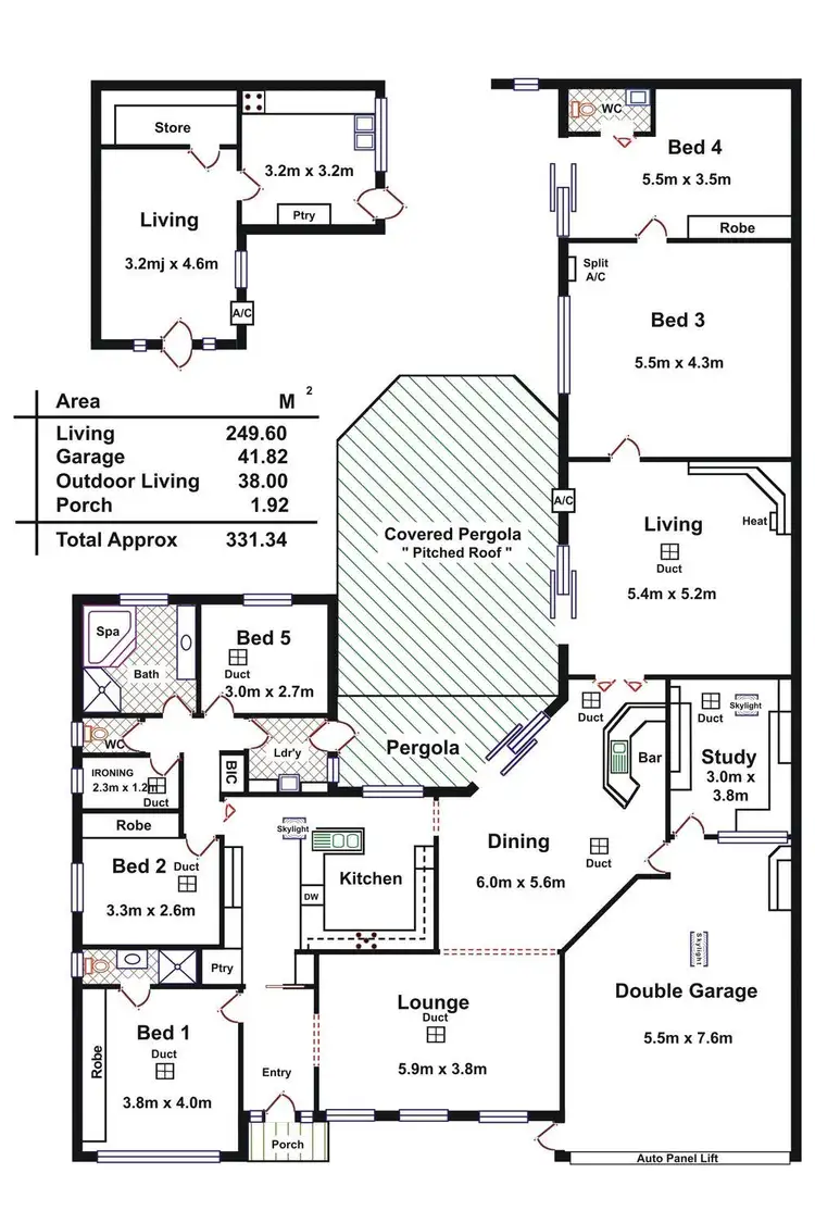 Floorplan of Homely house listing, 24 Castle Street, Athelstone SA 5076