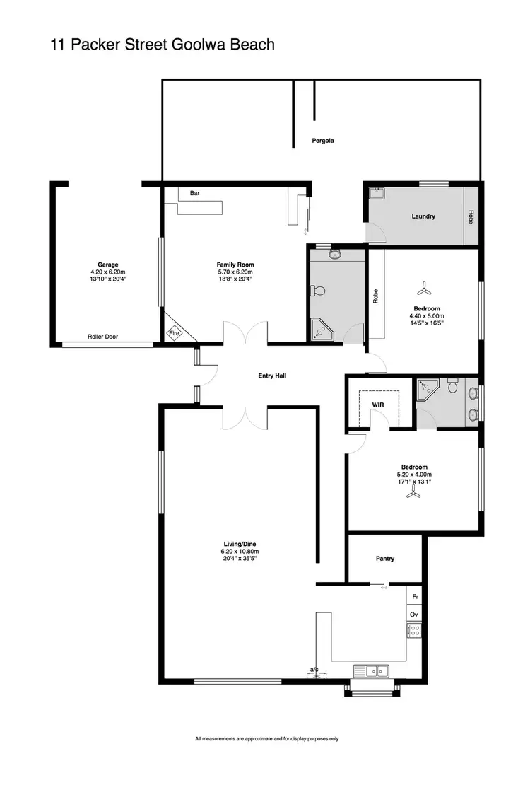Floorplan of Homely house listing, 11 Packer Street, Goolwa SA 5214