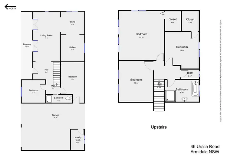 Floorplan of Homely house listing, 46 Uralla Road, Armidale NSW 2350