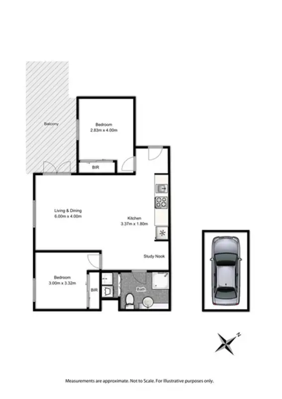 Floorplan of Homely apartment listing, M712/70 Mountain Street, Ultimo NSW 2007