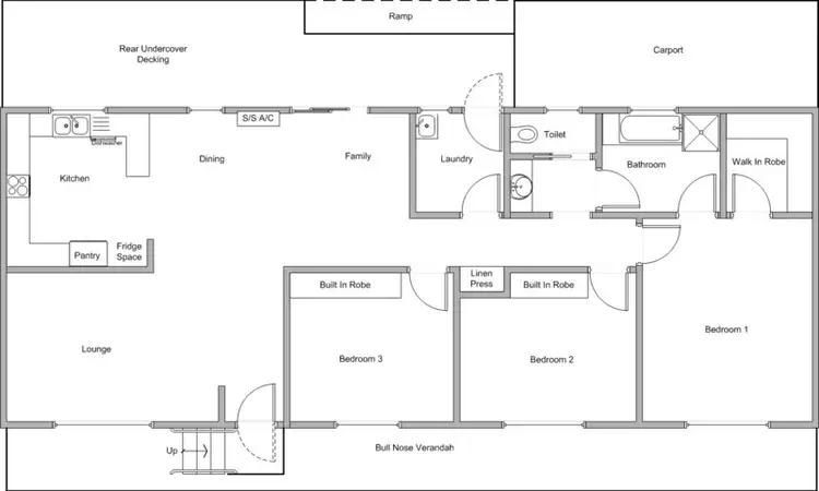 Floorplan of Homely house listing, 38 Victoria Street, Yorketown SA 5576