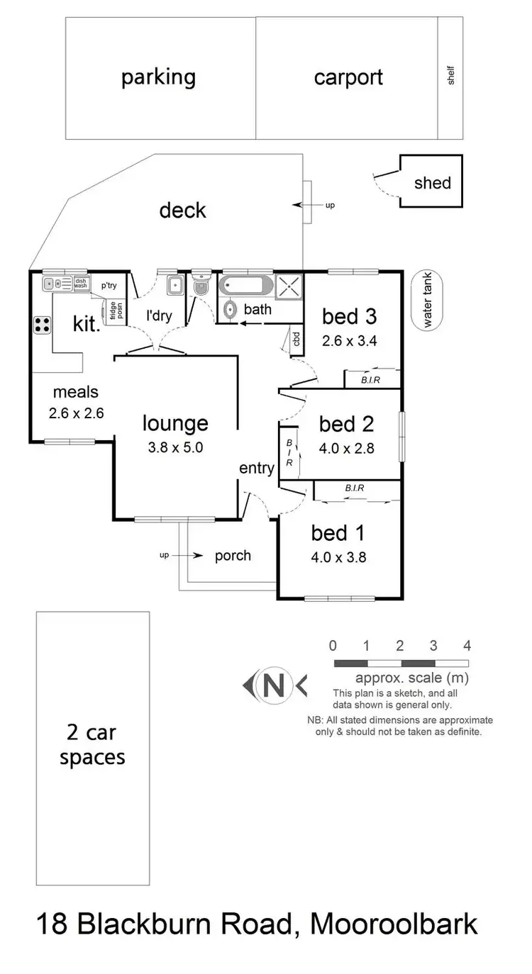 Floorplan of Homely house listing, 18 Blackburn Road, Mooroolbark VIC 3138