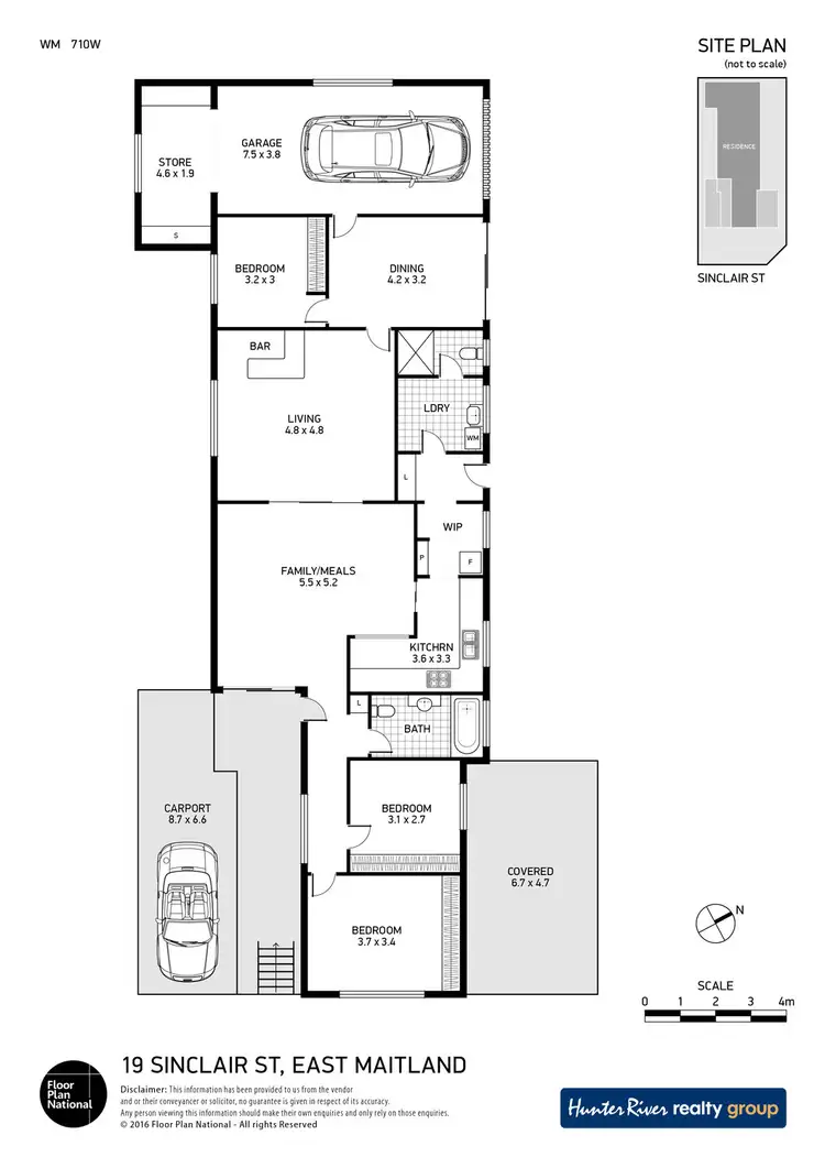 Floorplan of Homely house listing, 19 Sinclair Street, East Maitland NSW 2323