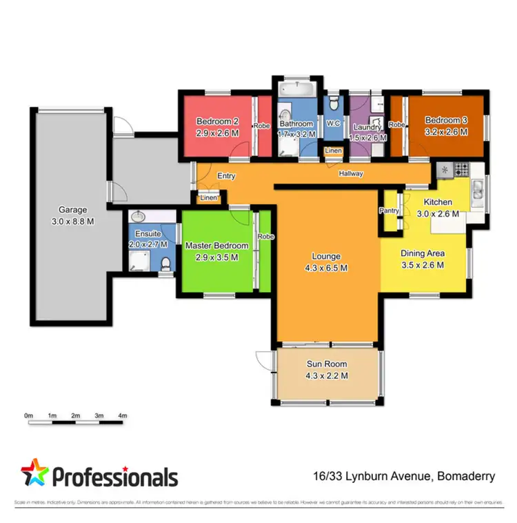 Floorplan of Homely villa listing, 16/33 Lynburn Avenue, Bomaderry NSW 2541