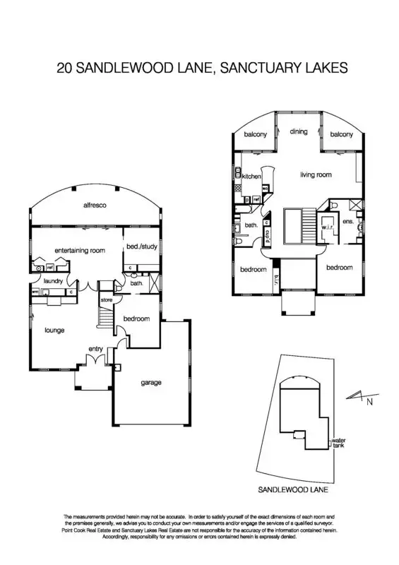 Floorplan of Homely house listing, 20 Sandlewood Lane, Sanctuary Lakes VIC 3030