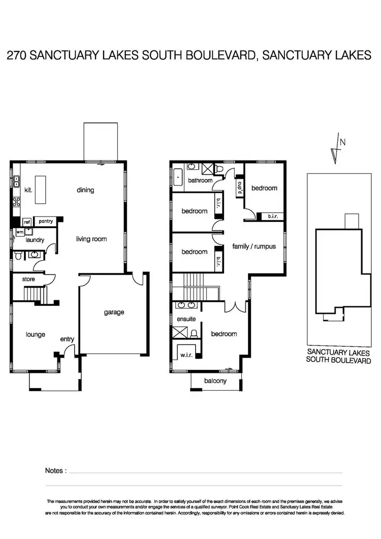 Floorplan of Homely house listing, 270 Sanctuary Lakes South Boulevard, Sanctuary Lakes VIC 3030
