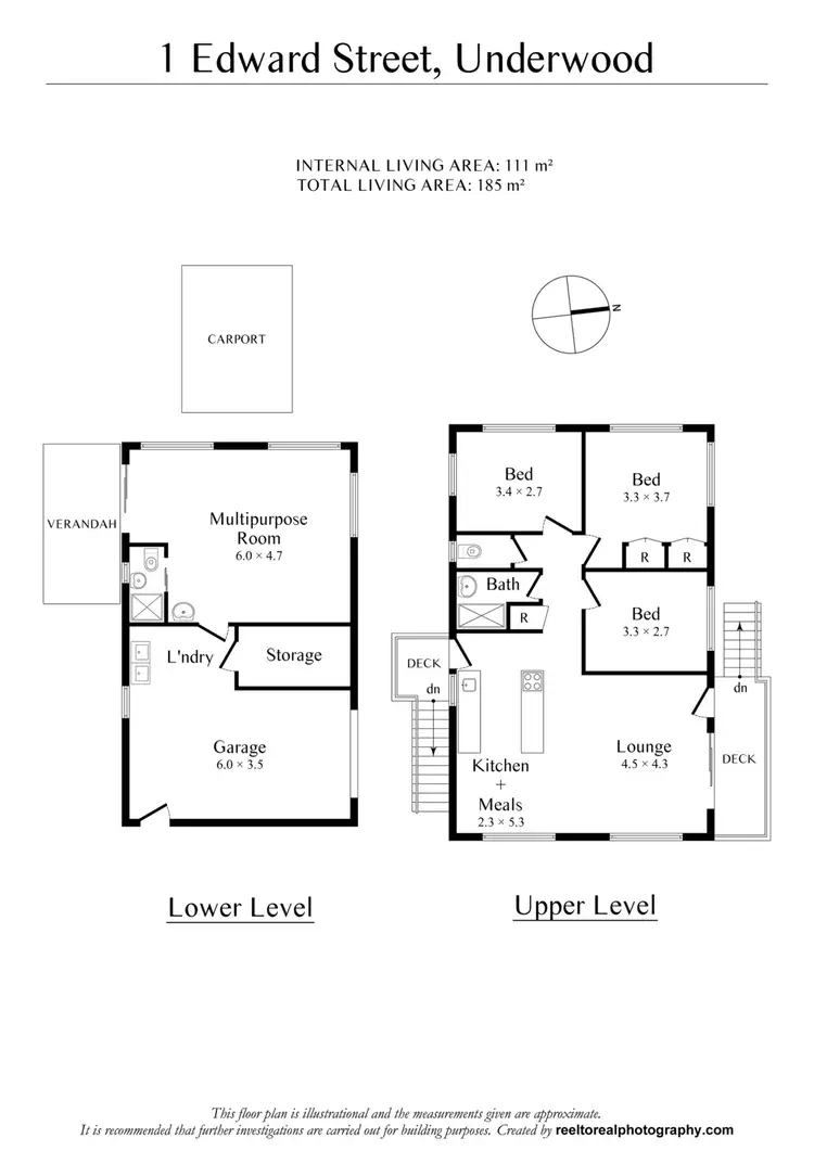 Floorplan of Homely house listing, 1 Edward Street, Underwood QLD 4119