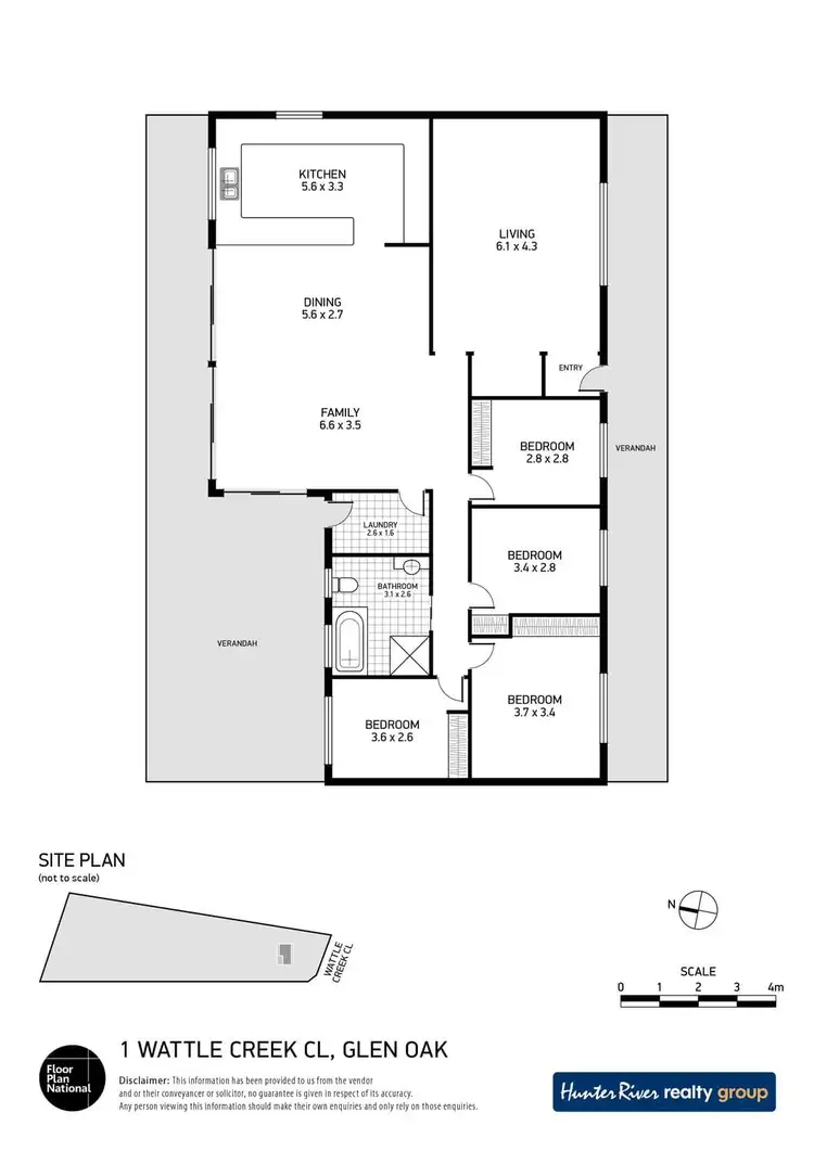 Floorplan of Homely rural property listing, 1 Wattle Creek Close, Glen Oak NSW 2320