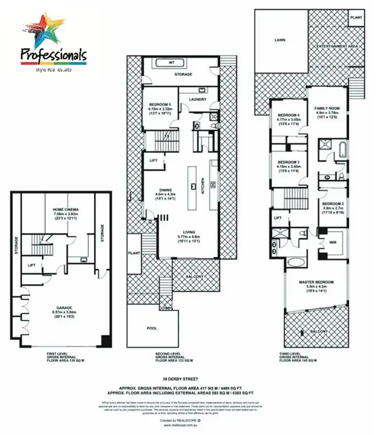 Floorplan of Homely house listing, 39 Derby Street, Highgate Hill QLD 4101
