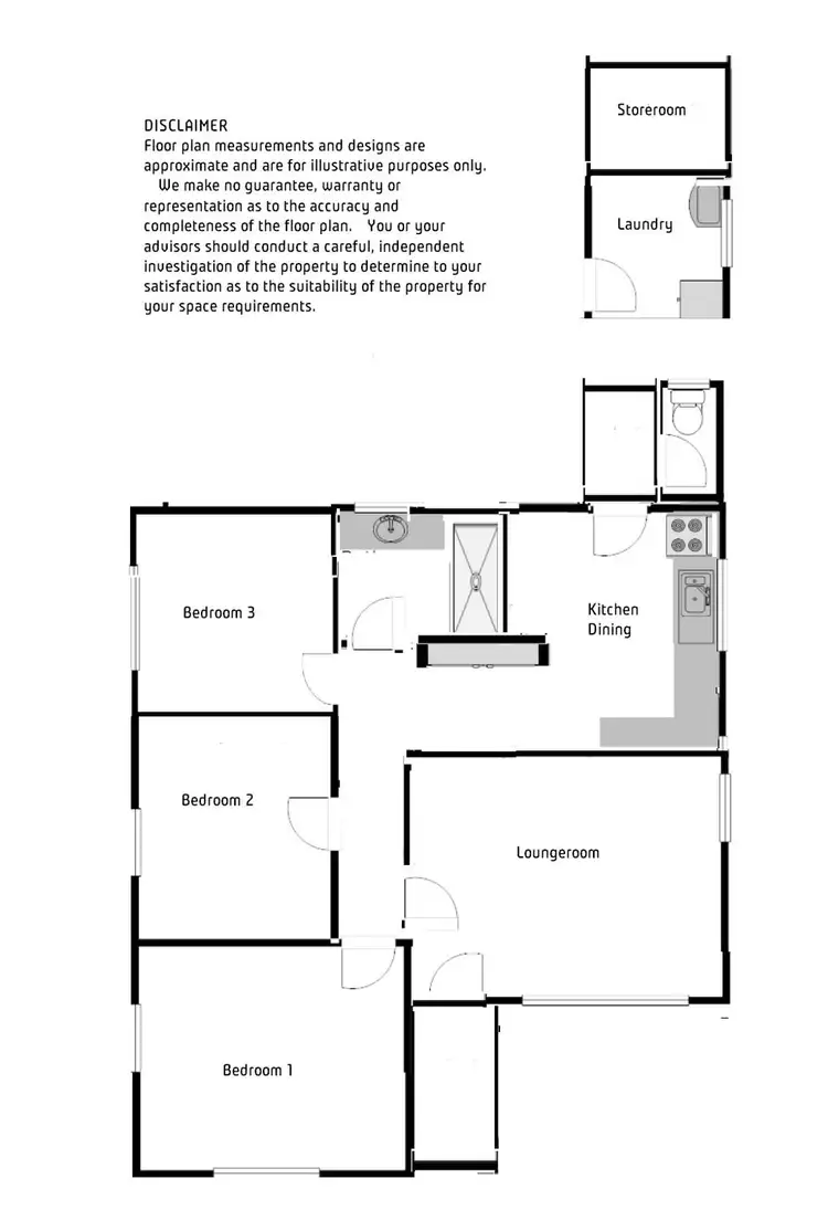 Floorplan of Homely house listing, 2 Loddon Avenue, Red Cliffs VIC 3496