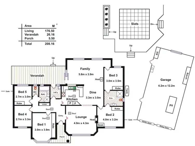 Floorplan of Homely house listing, 44 Irene Avenue, Hope Valley SA 5090