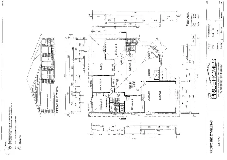 Floorplan of Homely house listing, 4 Eagle Heights Drive, Zilzie QLD 4710