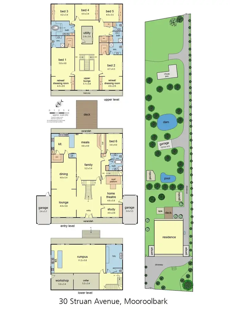 Floorplan of Homely house listing, 30 Struan Avenue, Mooroolbark VIC 3138