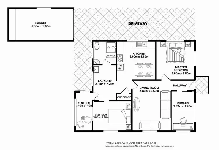Floorplan of Homely house listing, 8 Bangalow Road, Ballina NSW 2478