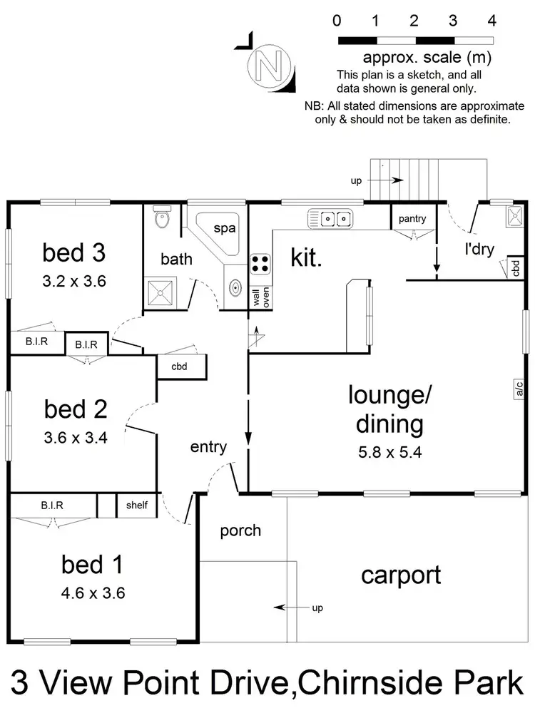 Floorplan of Homely house listing, 3 View Point Drive, Chirnside Park VIC 3116