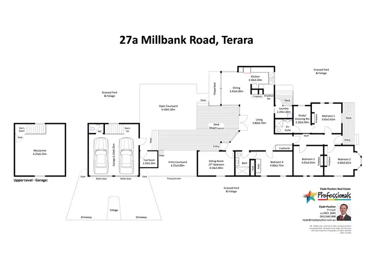 Floorplan of Homely rural property listing, 27A Millbank Road, Terara NSW 2540