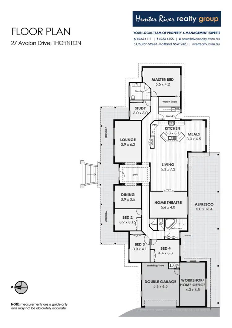 Floorplan of Homely rural property listing, 27 Avalon Drive, Thornton NSW 2322