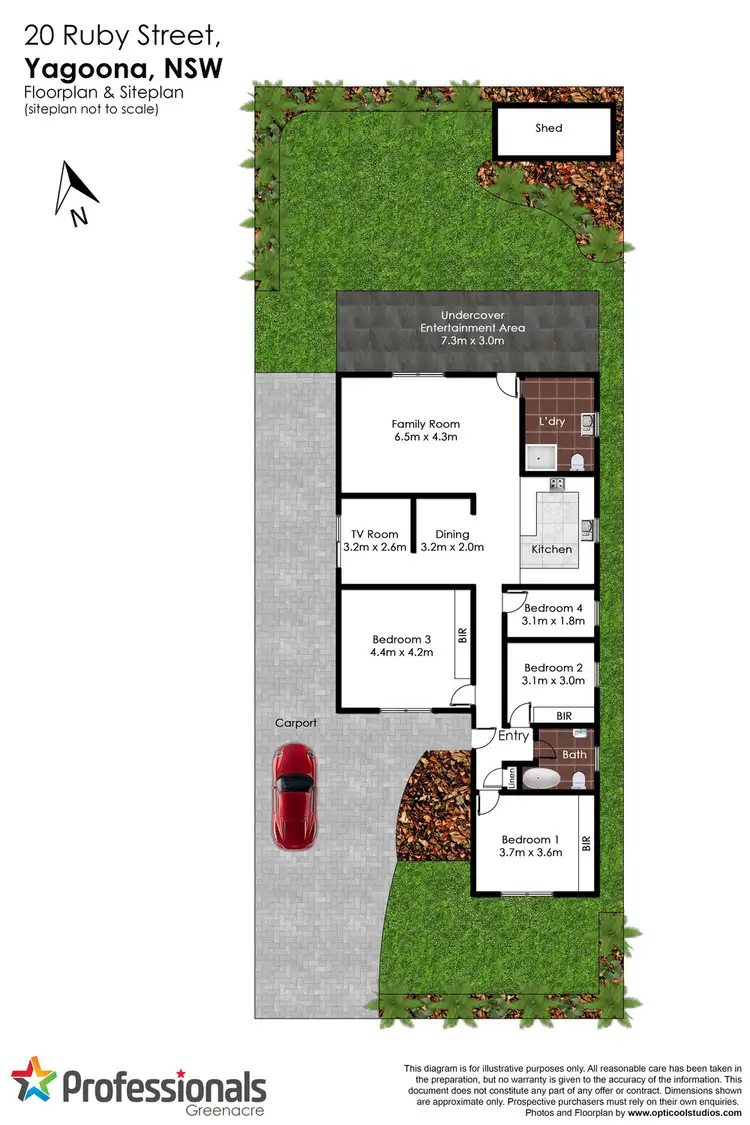 Floorplan of Homely house listing, 20 Ruby Street, Yagoona NSW 2199