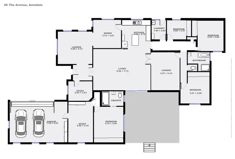 Floorplan of Homely house listing, 56 The Avenue, Armidale NSW 2350