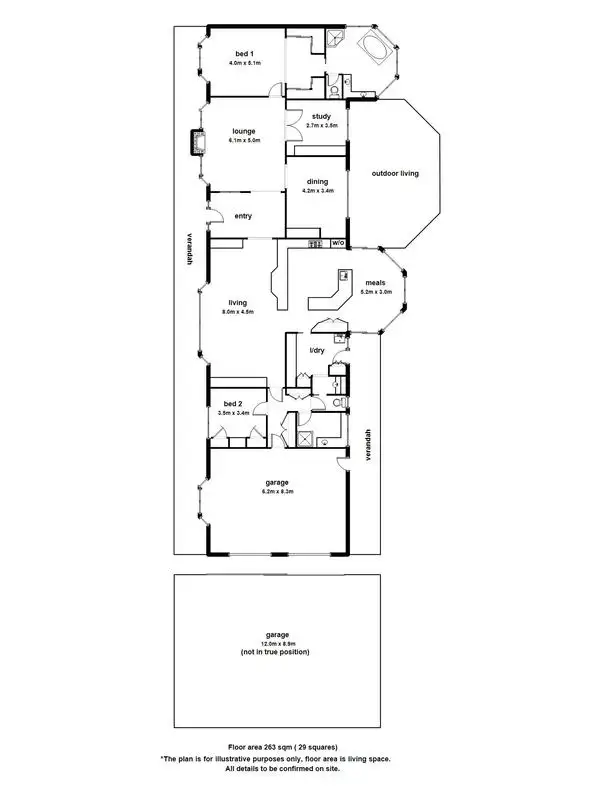Floorplan of Homely house listing, 200 Little Yarra Road, Yarra Junction VIC 3797