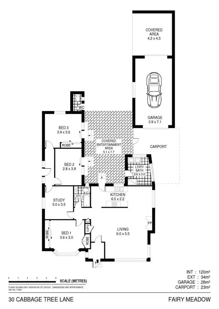 Floorplan of Homely house listing, 30 Cabbage Tree Lane, Fairy Meadow NSW 2519