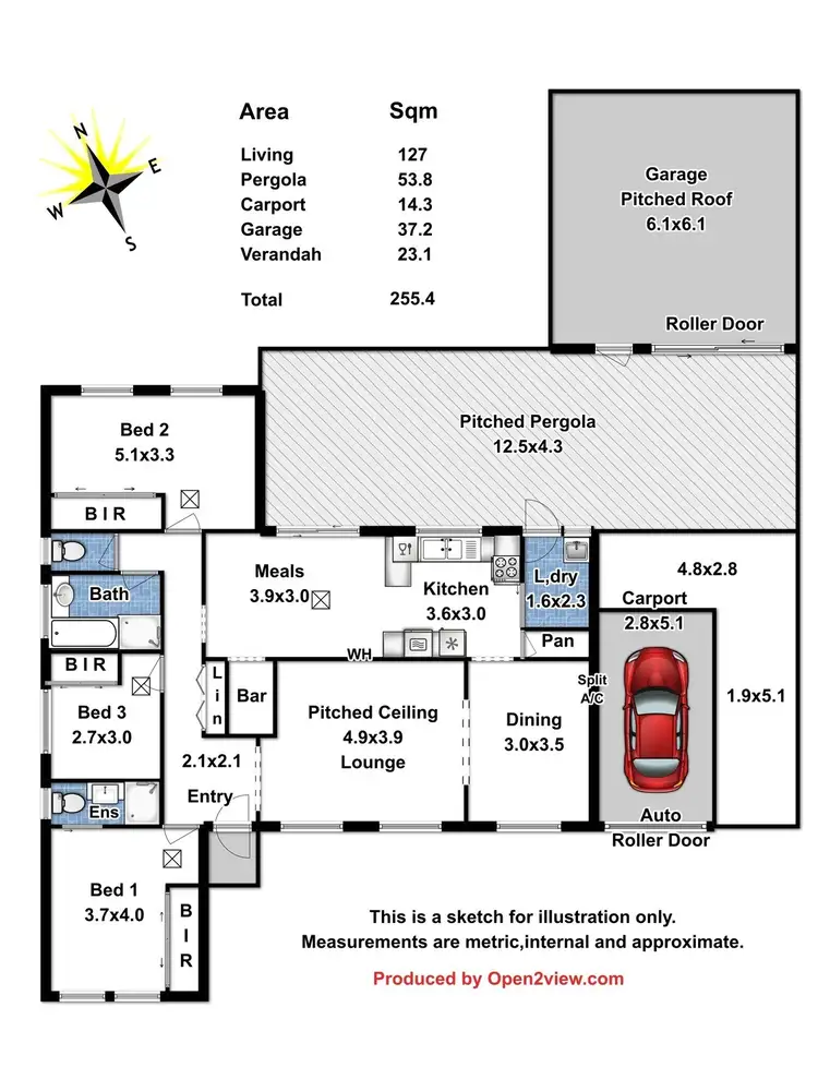 Floorplan of Homely house listing, 8 Hookes Court, Paralowie SA 5108
