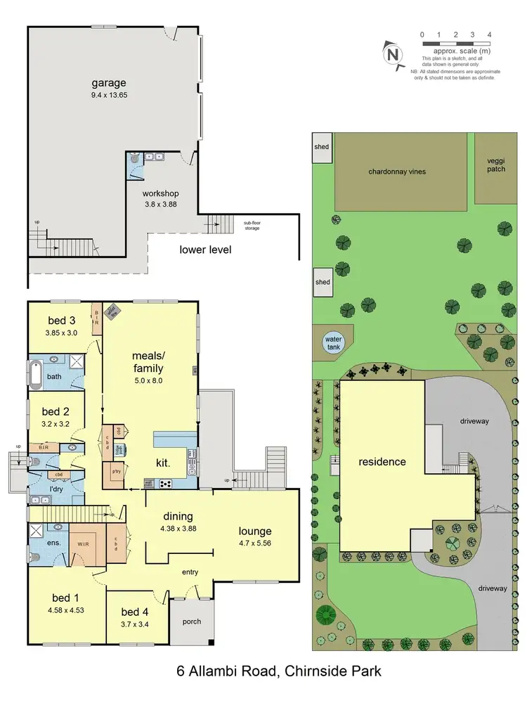Floorplan of Homely house listing, 6 Allambi Road, Chirnside Park VIC 3116