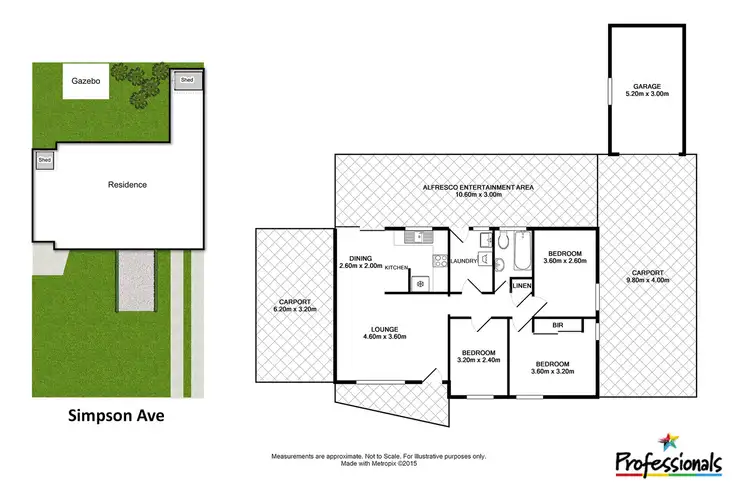 Floorplan of Homely house listing, 25 Simpson Avenue, Casula NSW 2170